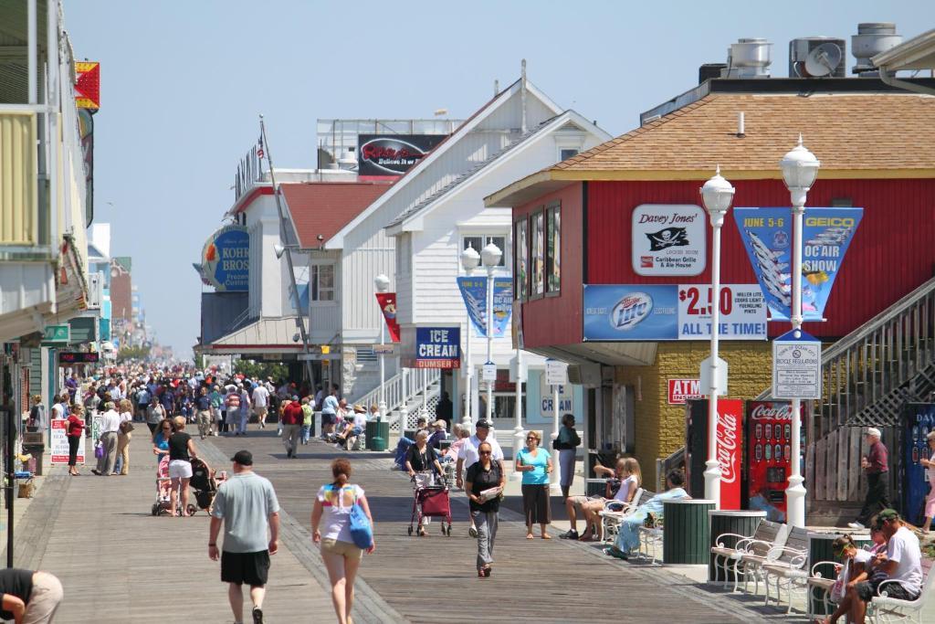 Seabonay Oceanfront Motel Ocean City Exterior foto